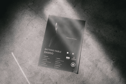 Poster- Batterie Faible- Damso