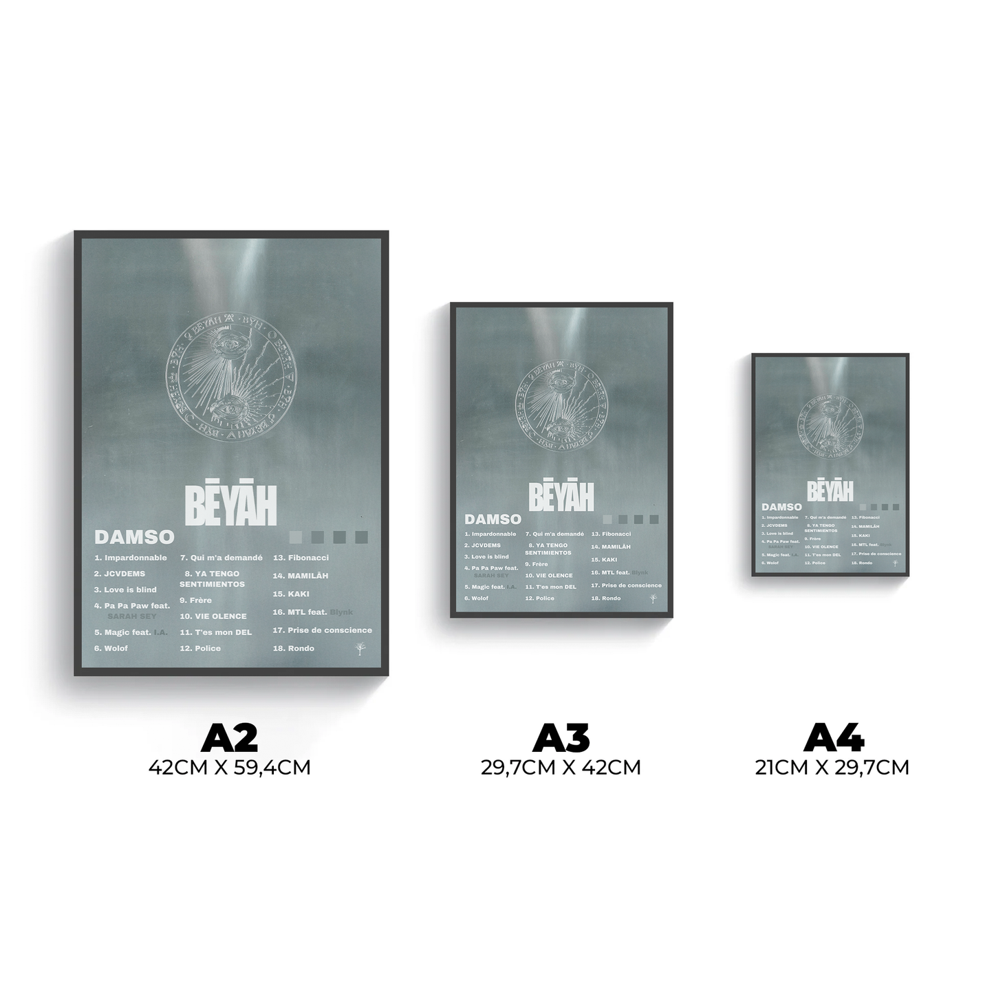 Poster- BEYAH - Damso