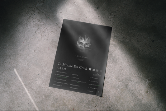 Poster- Ce Monde Est Cruel- VALD