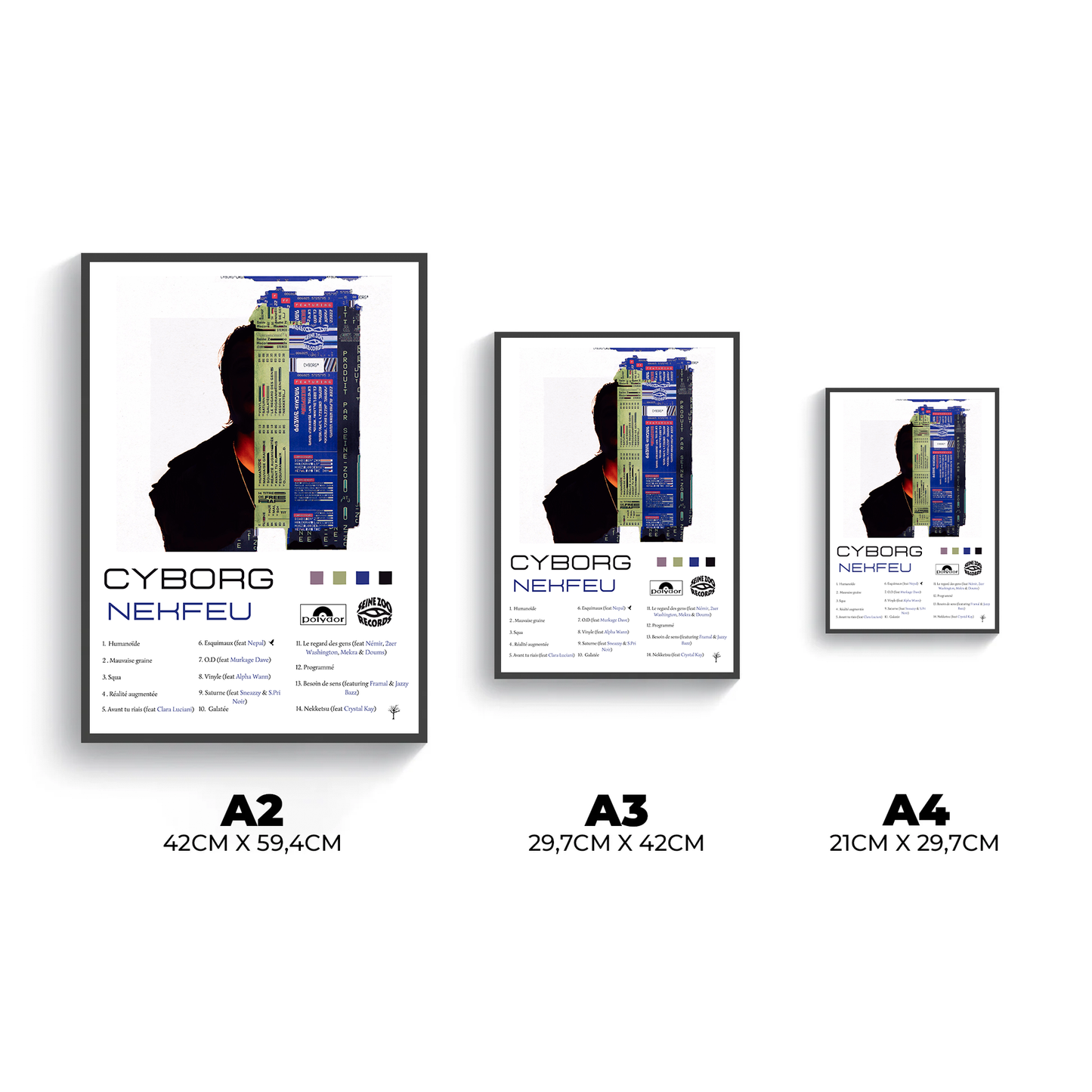 Poster- Cyborg- Nekfeu