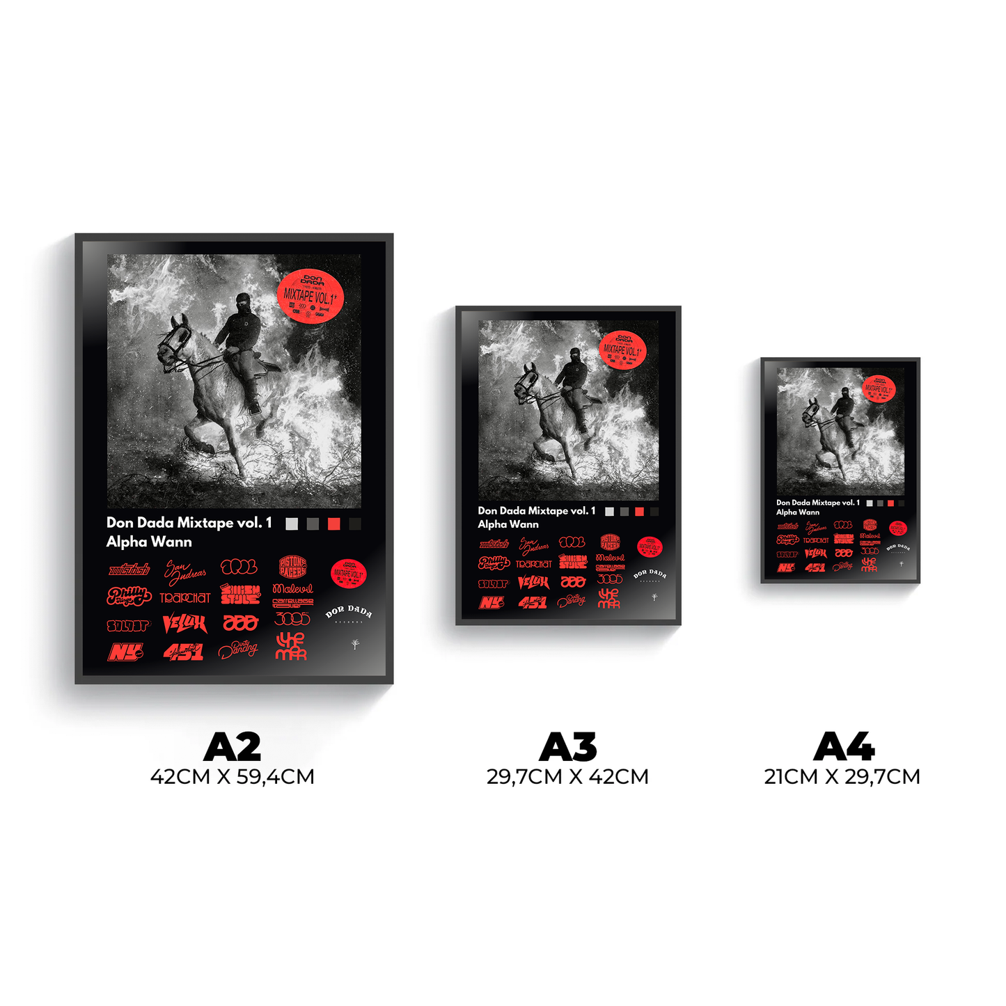Poster- Don Dada Mixtape vol.1 - Alpha Wann