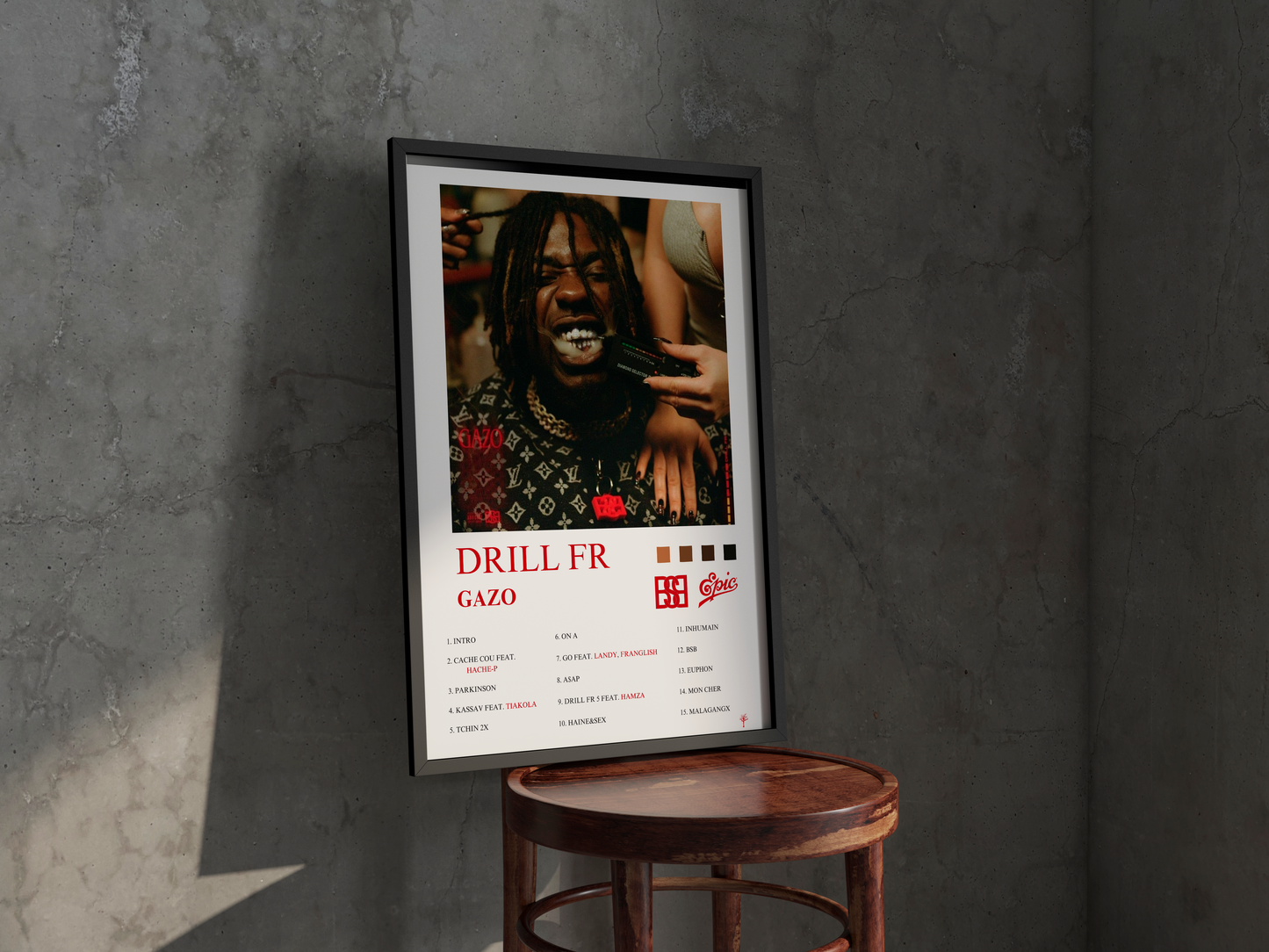 Poster- Drill FR - Gazo