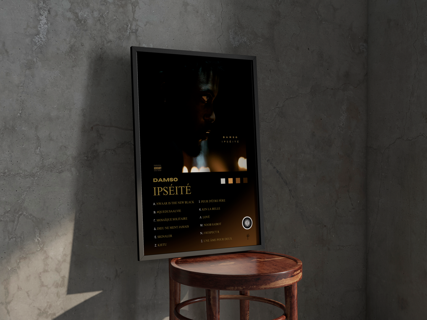 Poster- Ipséité- Damso