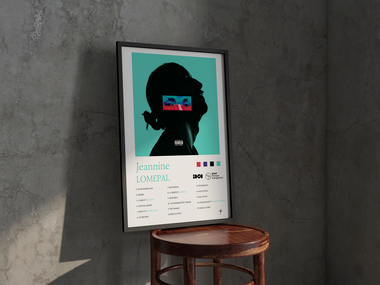 Poster- Jeannine - Lomepal
