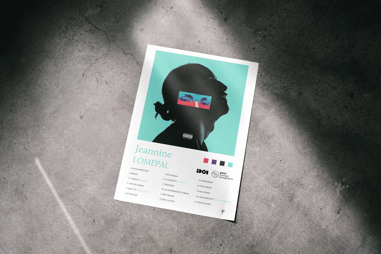 Poster- Jeannine - Lomepal