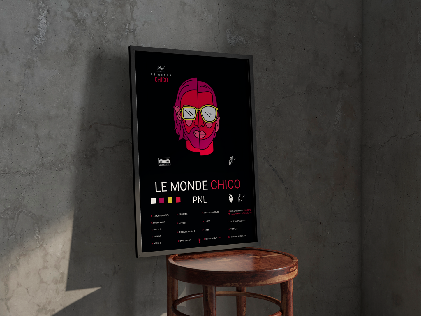 Poster- Le Monde Chico - PNL