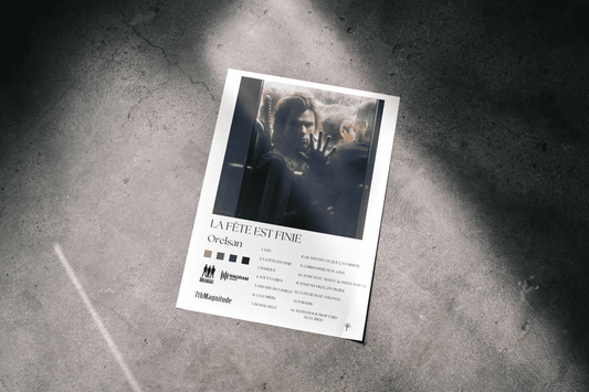 Poster- La Fête est Finie - Orelsan