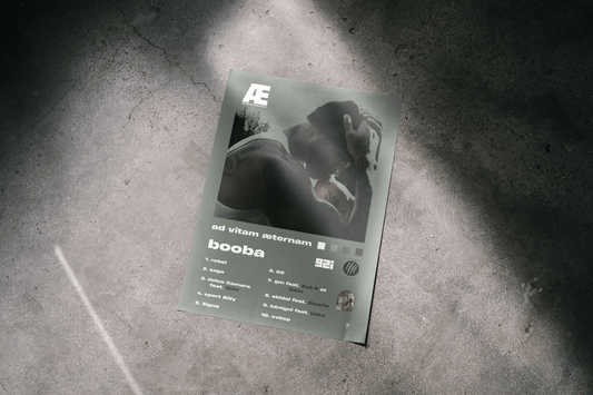Poster- Ad vitam aeternam- AE- Booba