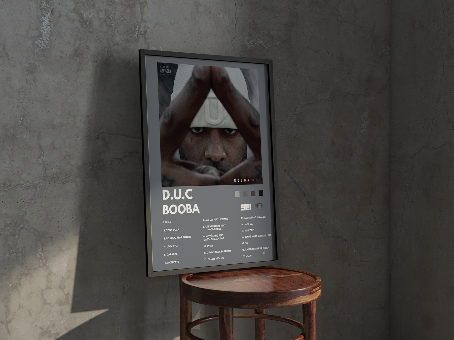 Poster- D.U.C- Booba