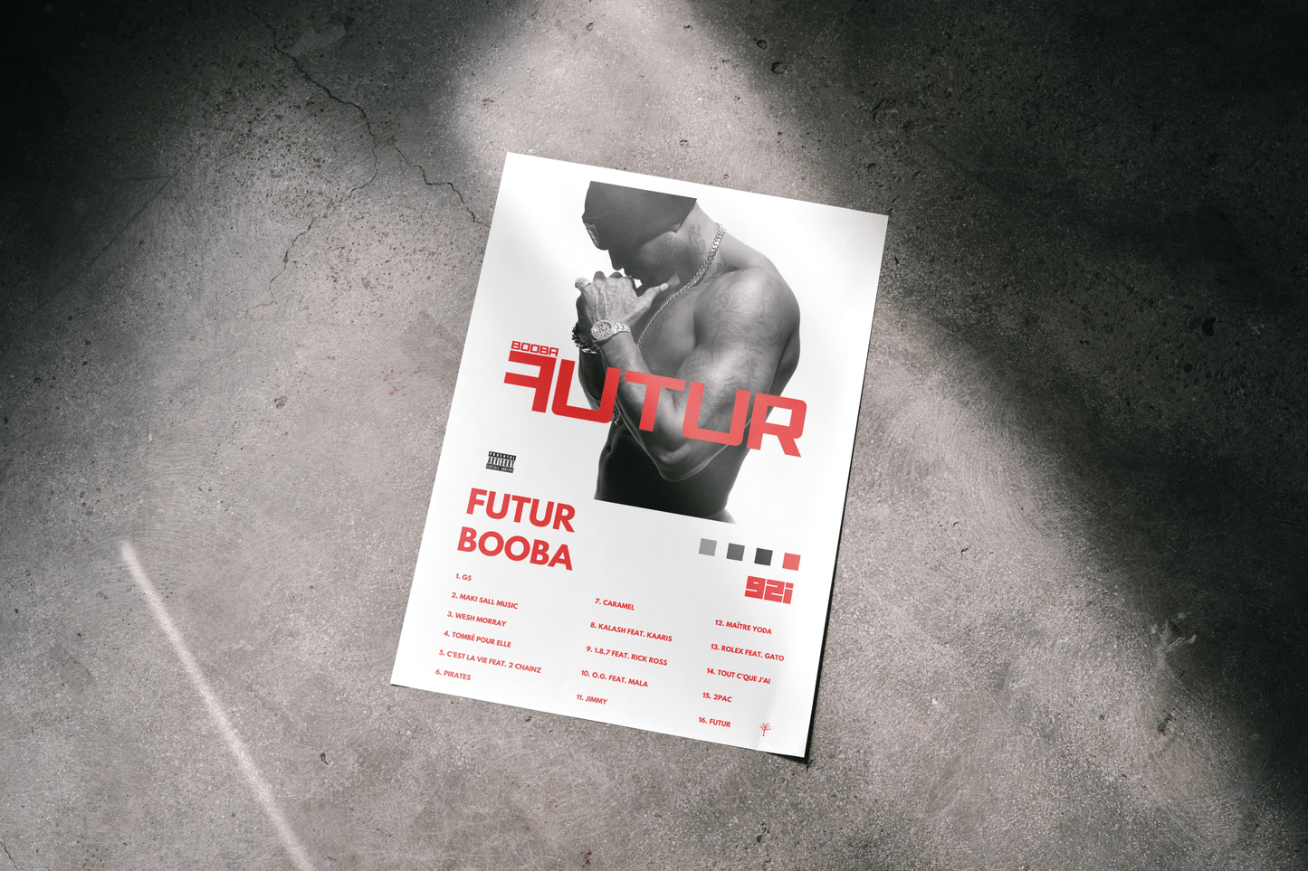 Poster- FUTUR - Booba