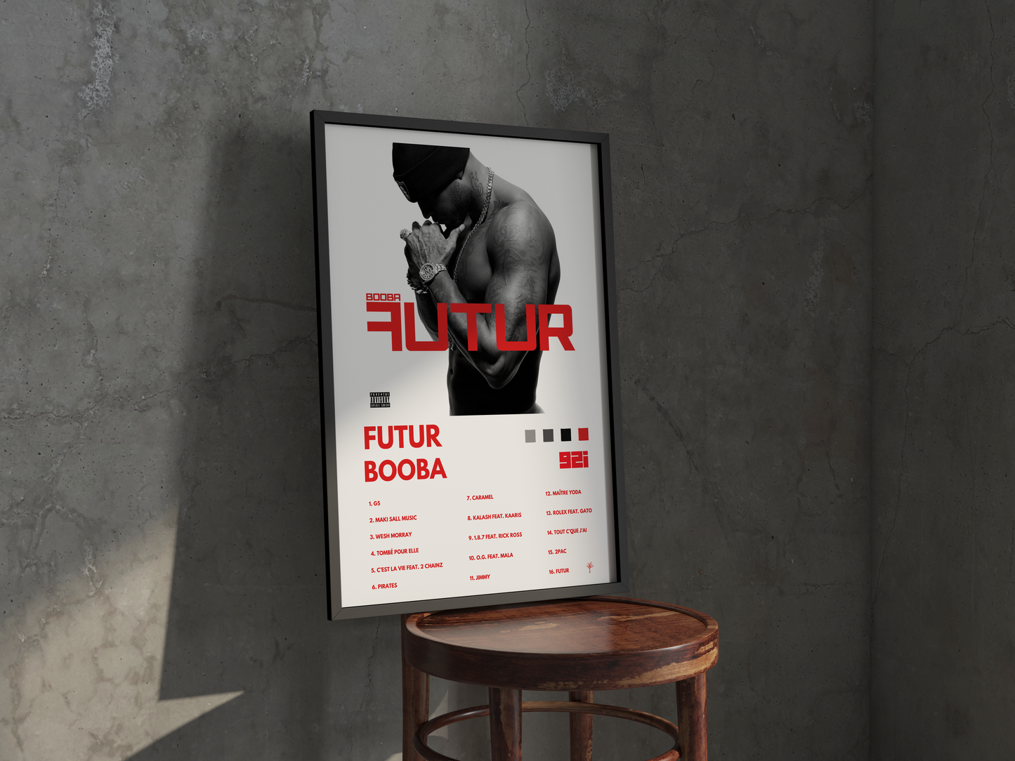 Poster- FUTUR - Booba