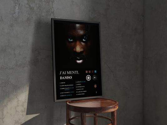 Poster- J'ai Menti. - Damso