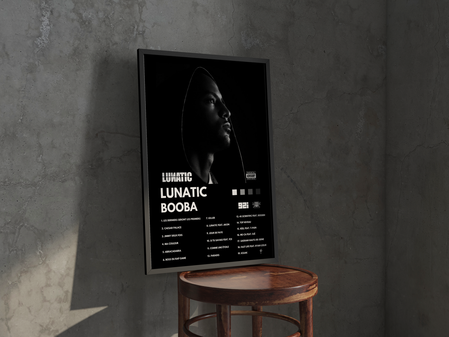 Poster- Lunatic- Booba