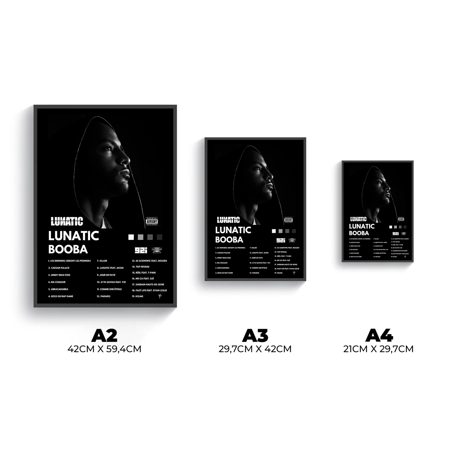 Poster- Lunatic- Booba