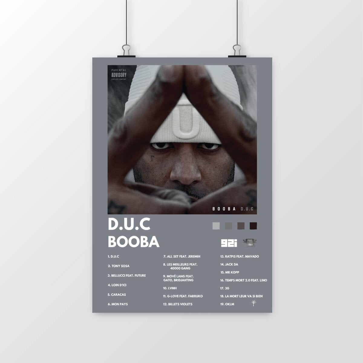 Poster- D.U.C- Booba