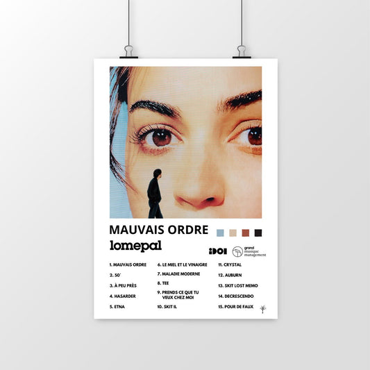 Poster Mauvais Ordre - Lomepal