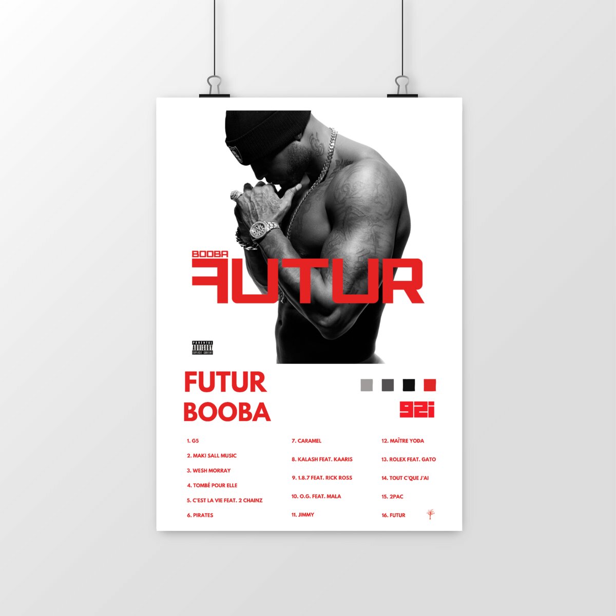 Poster- FUTUR - Booba