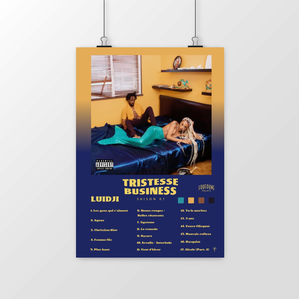 Poster- Tristesse Business- Luidji