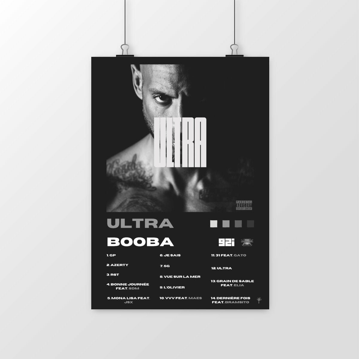 Poster- ULTRA- Booba
