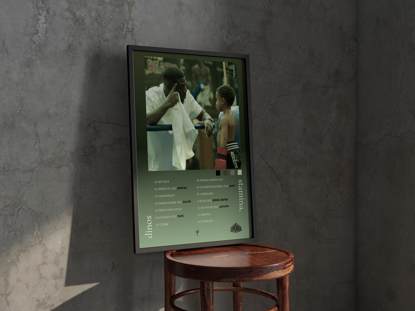 Poster- Stamina,- Dinos