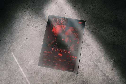 Poster- Trône- Booba