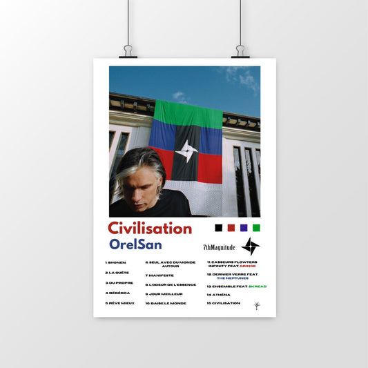 Poster Civilisation - OrelSan