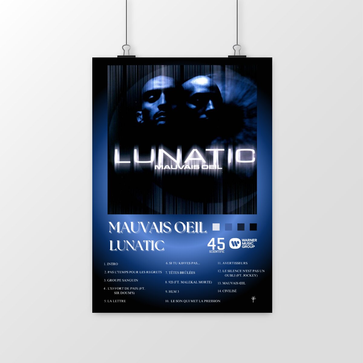 Poster- Mauvais Oeil - Lunatic