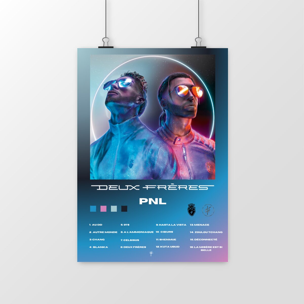 poster- Deux Frères - PNL