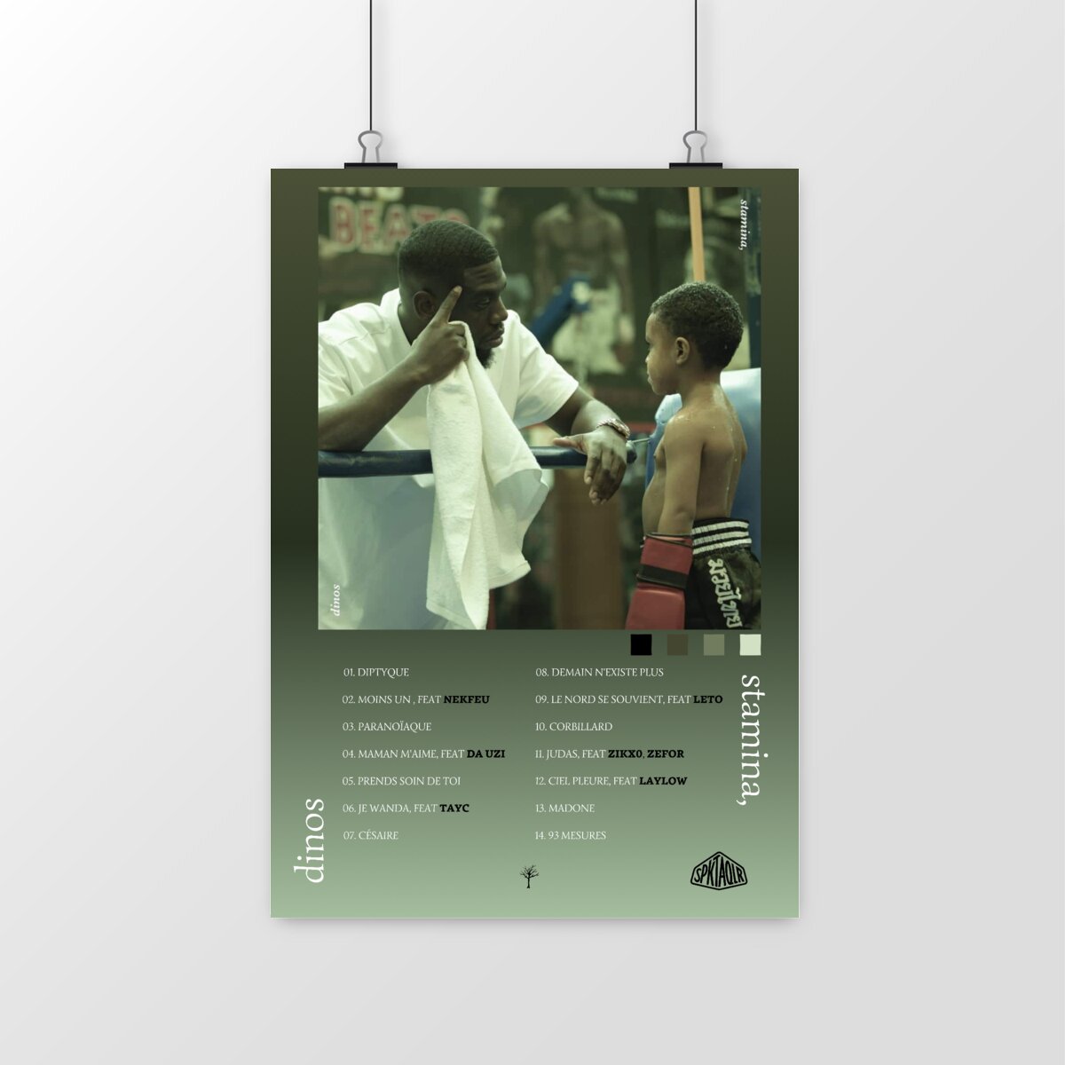 Poster- Stamina,- Dinos