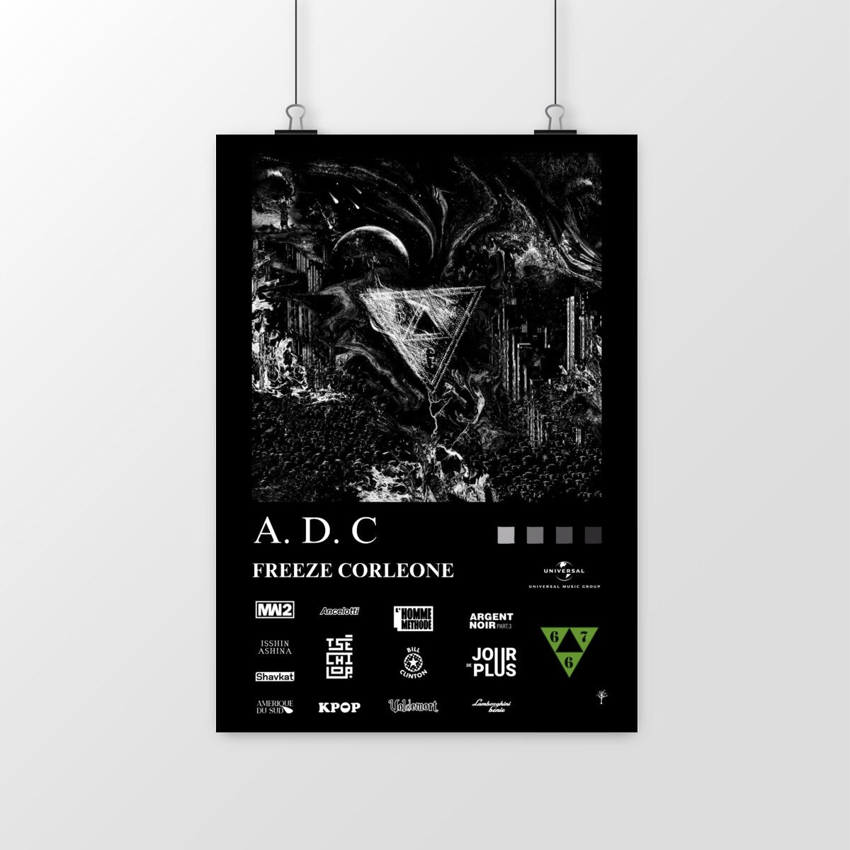 Poster A.D.C- Freeze Corleone