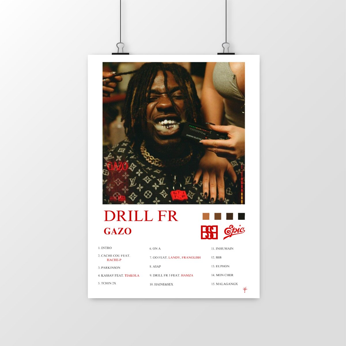 Poster Drill Fr - Gazo
