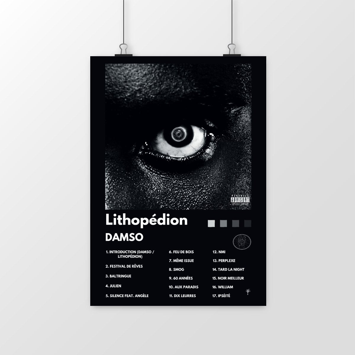 Poster-Lithopédion - Damso